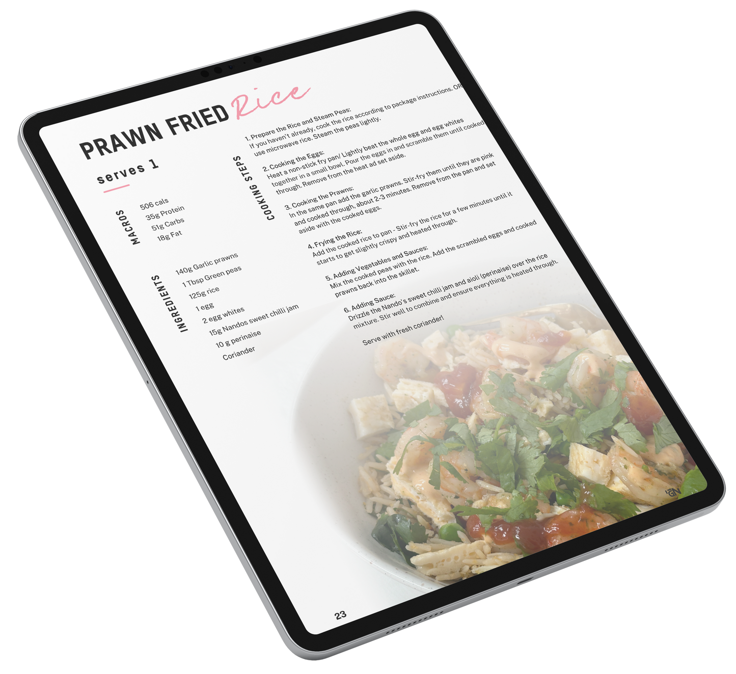 FGN Meal Prep Ebook