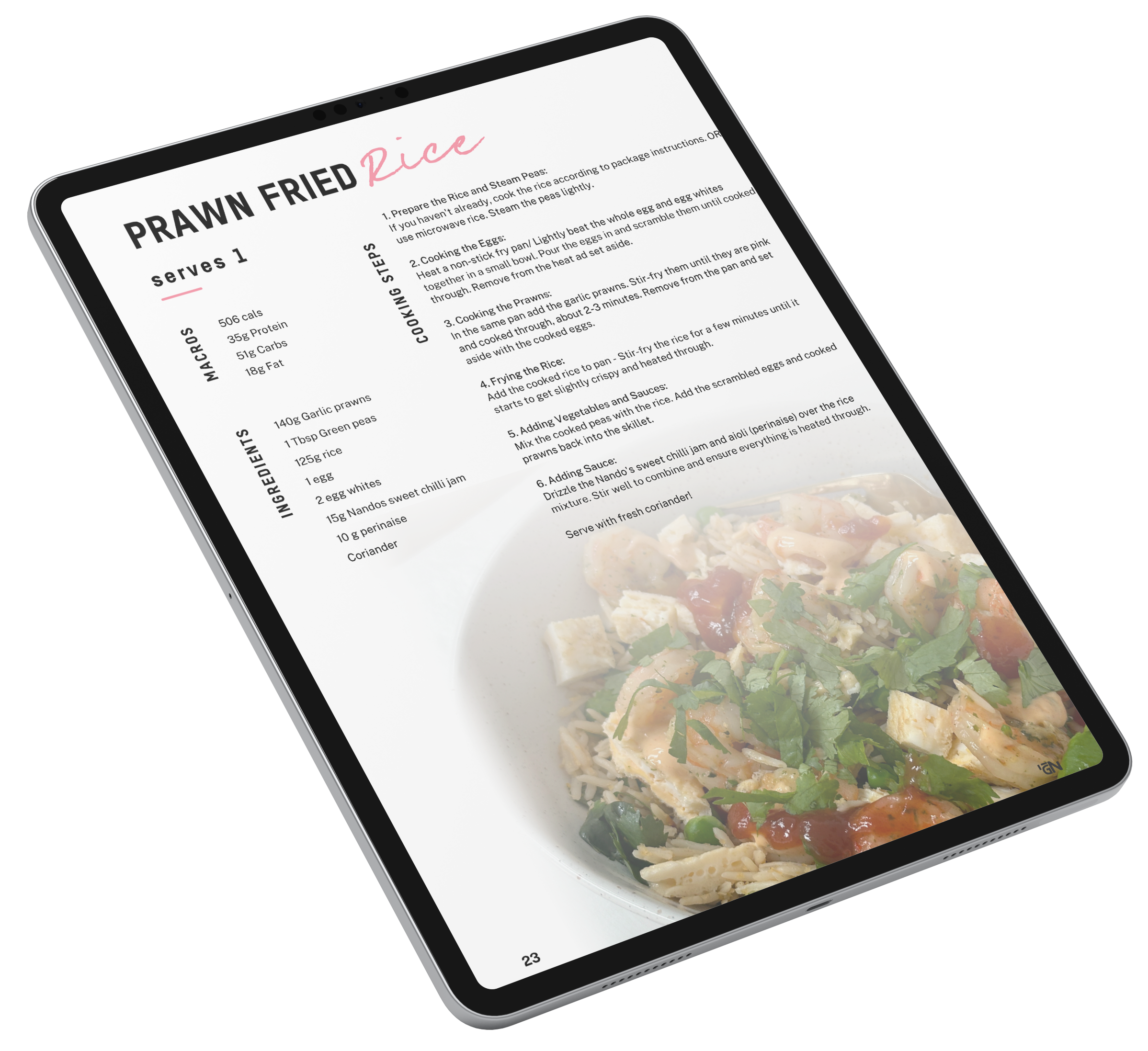 FGN Meal Prep Ebook