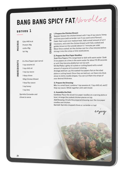 FGN Meal Prep Ebook